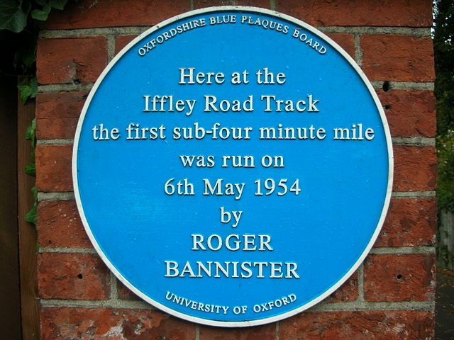 Sub-Four Minute Mile Plaque